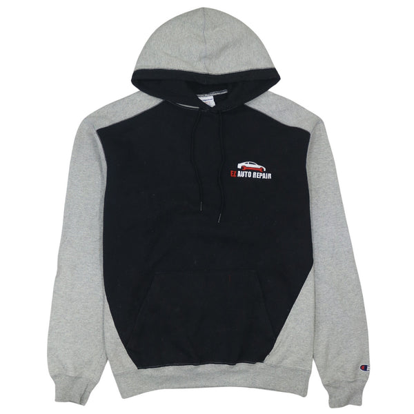 Champion 90's Lightweight Pullover Hoodie Large Black