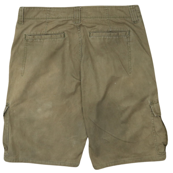 Lee 90's Baggy Chino Shorts 32 Tan Brown
