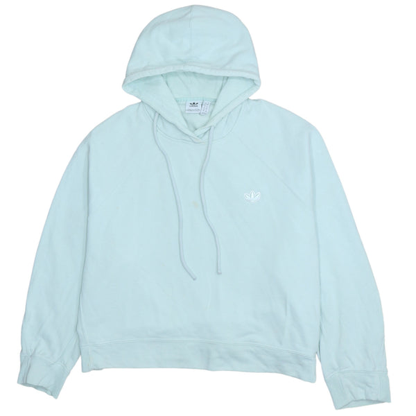 Adidas 90's Blue Lightweight Pullover Hoodie - Women’s XXXLarge