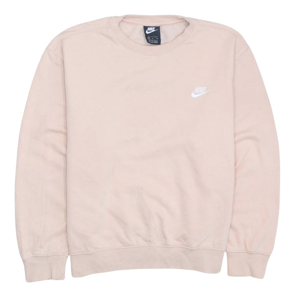 Authentic Nike 90's Swoosh Crew Neck Sweatshirt Pink Medium