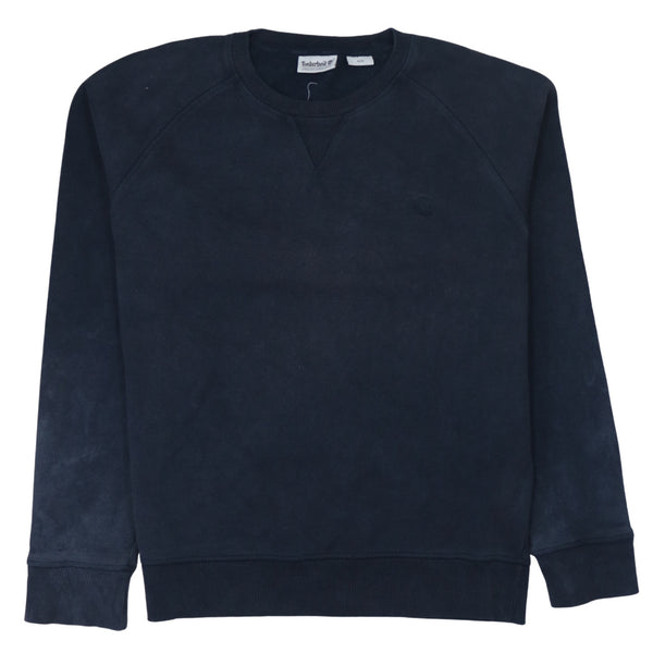 Timberland 90's Lightweight Crew Neck Sweatshirt Medium Navy Blue