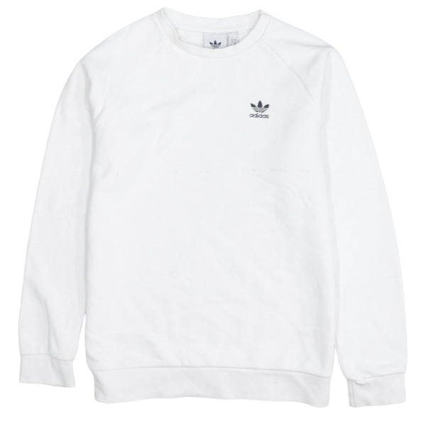 Adidas 90's Lightweight Crew Neck Sweatshirt XSmall White