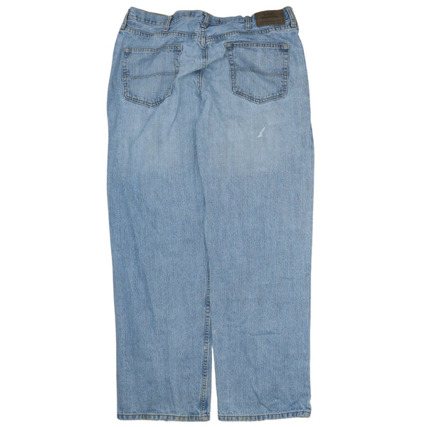 Lee Vintage 90's Blue Lightwash Straight Leg Baggy Men’s Trousers 38