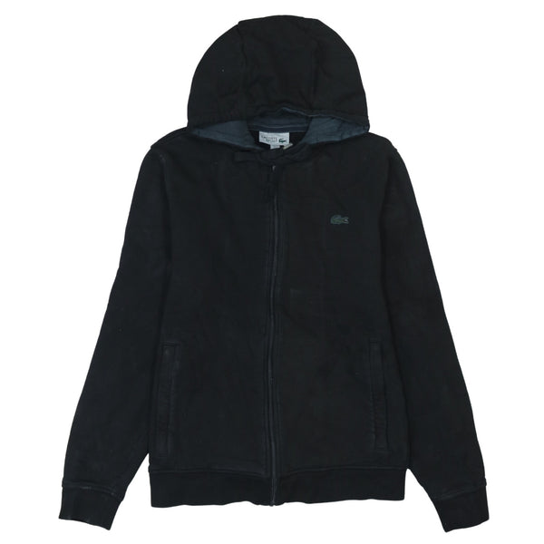 Lacoste 90's Sportswear Full Zip Up Hoodie Small Black