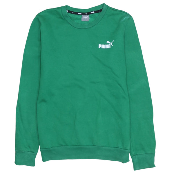 Puma 90's Lightweight Crew Neck Sweatshirt XSmall Green