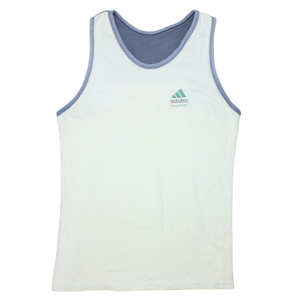 Adidas 90's Vest Sleeveless Crew Neck Vest XSmall  Beige Cream