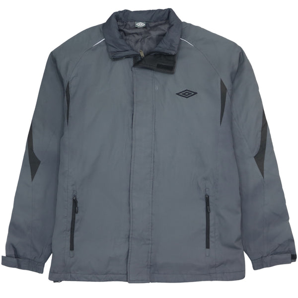 Umbro 90s Vintage XLarge Grey Windbreaker Jacket