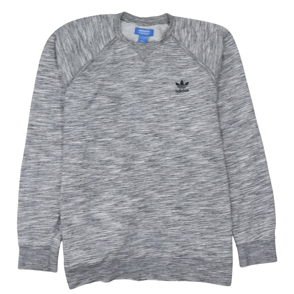 Adidas 90's Lightweight Crew Neck Sweatshirt Large Grey