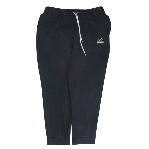 Adidas Men's 90s Black Joggers Sweatpants 36 Elastic Drawstring Waist