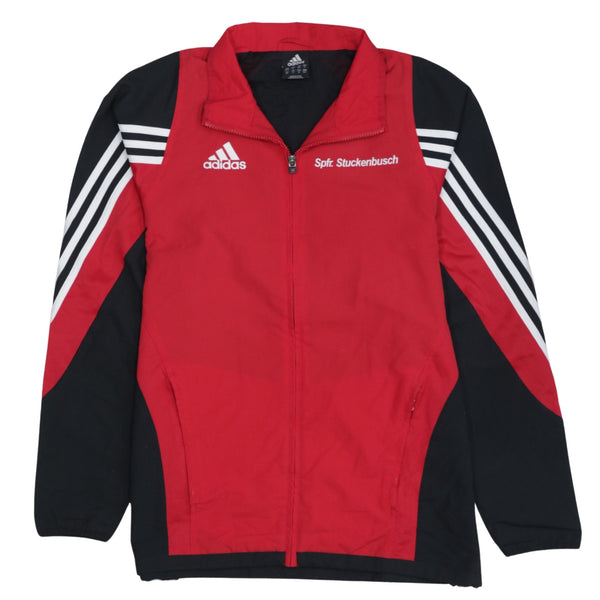 Adidas 90's Lightweight Full Zip Up Windbreaker Small Black
