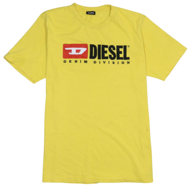 Diesel   T Shirt Large  Yellow