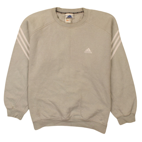 Adidas 90’s Crew Neck Grey Heavyweight Sweatshirt Men's Medium