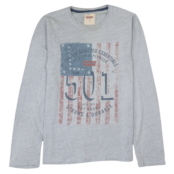 Levi's 90's Lightweight Crew Neck Sweatshirt XSmall  Grey