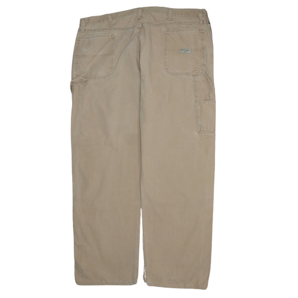 Wrangler 90's Straight Leg Baggy Trousers / Pants 44 Brown