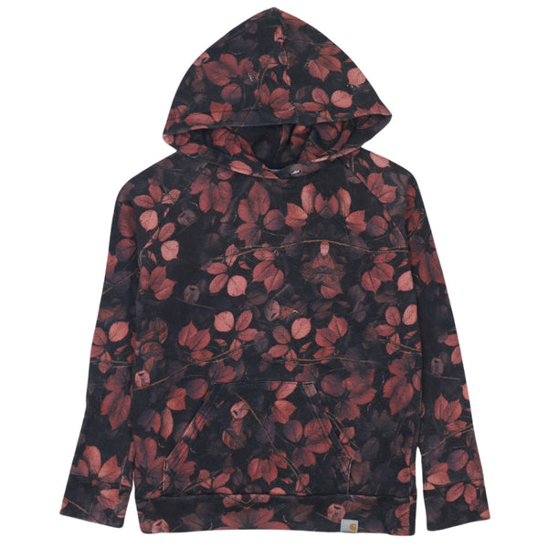Carhartt 90's Drawstring Pockets Pullover Hoodie XSmall Black