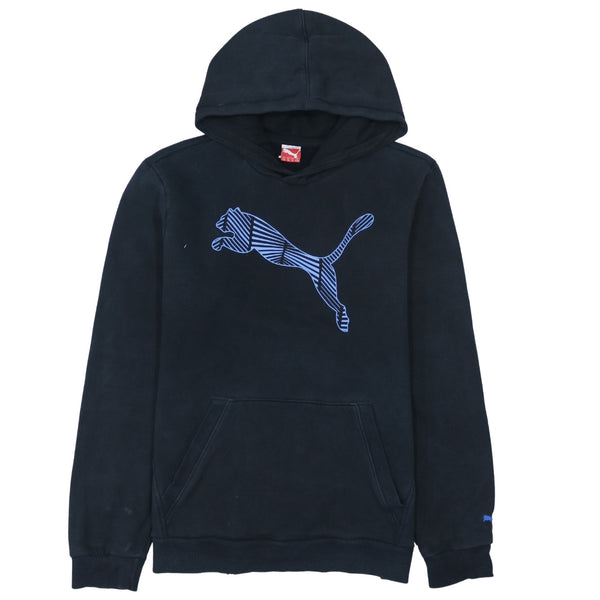 Puma 90's Spellout Pullover Hoodie XXLarge (2XL) Black