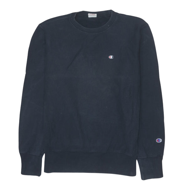 Champion Vintage 90's Black XLarge Crew Neck Heavyweight Sweatshirt