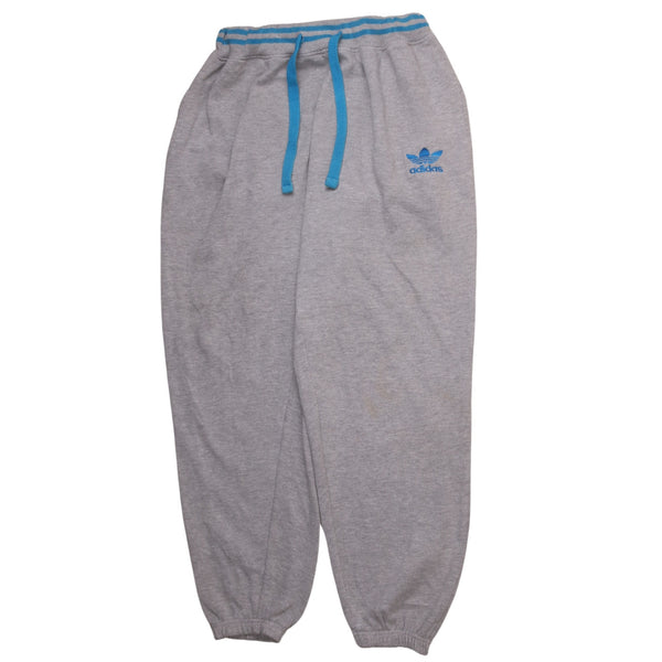 Adidas 90's Vintage Joggers XLarge Grey Elastic Waist Sweatpants