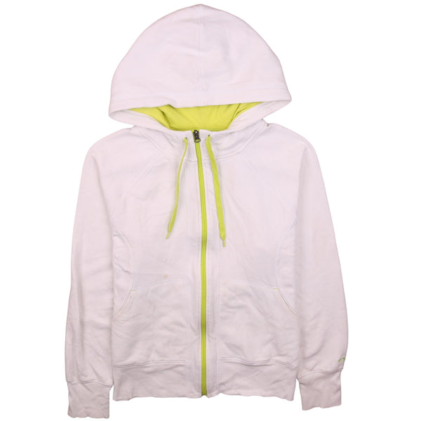 Champion Women's XLarge White 90's Vintage Stretch Hoodie Jacket