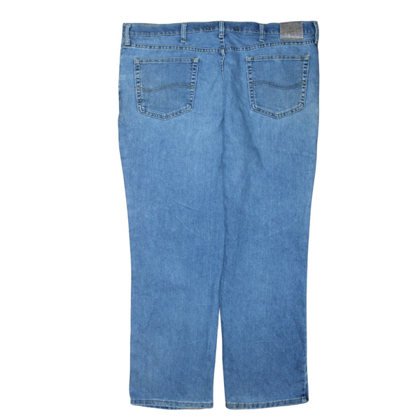 Lee 90's Lightwash Straight Leg Baggy Jeans / Pants 44 Blue