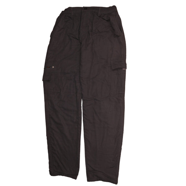 Men's 90s Vintage Active XLarge Grey Baggy Straight Leg Trousers