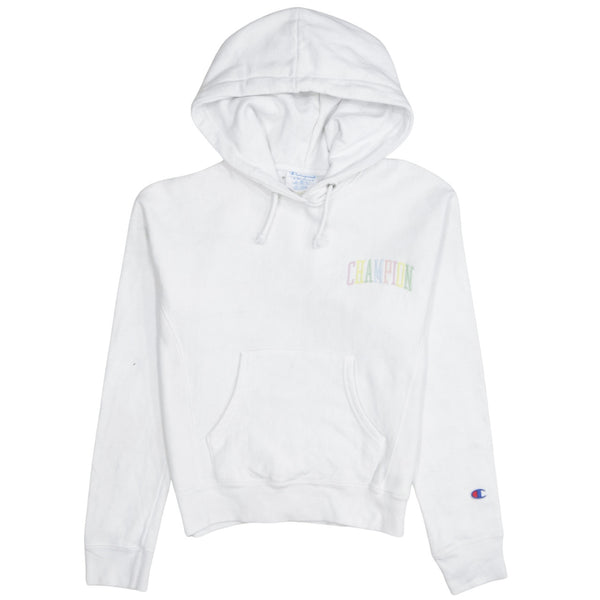 Champion 90's Lightweight Pullover Hoodie XSmall White