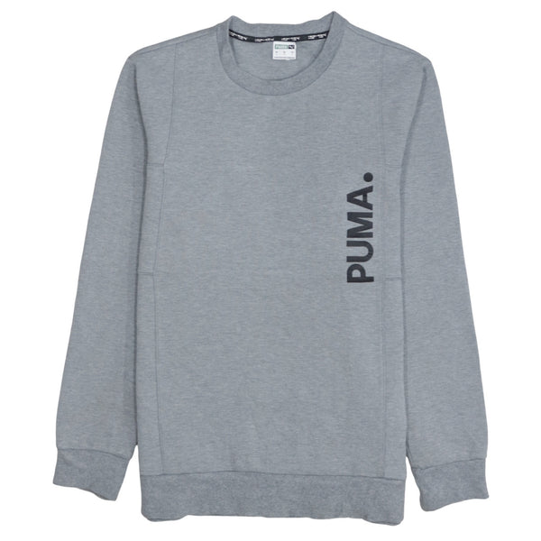 Puma 90's Lightweight Crew Neck Sweatshirt Large Grey