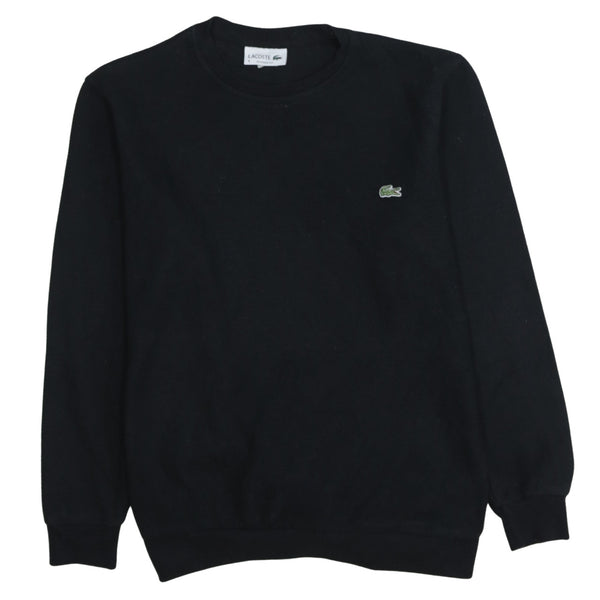 Lacoste 90's Lightweight Crew Neck Sweatshirt XSmall  Black