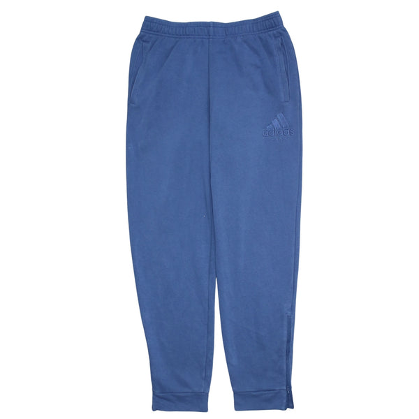 Adidas 90's Elasticated Waistband Drawstrings Casual Joggers / Sweatpants Medium Blue