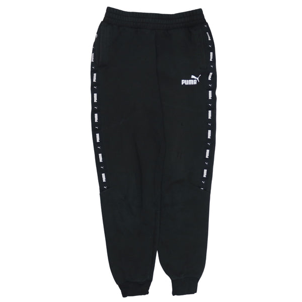 Puma 90's Black Joggers Sweatpants Women’s Large - Elasticated Waistband