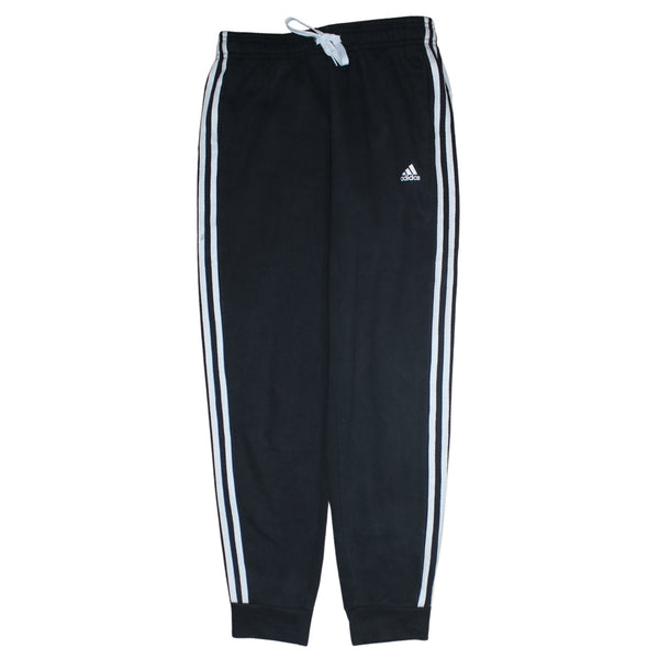 Adidas 90's 3 Stripes Casual Joggers / Sweatpants Large Black