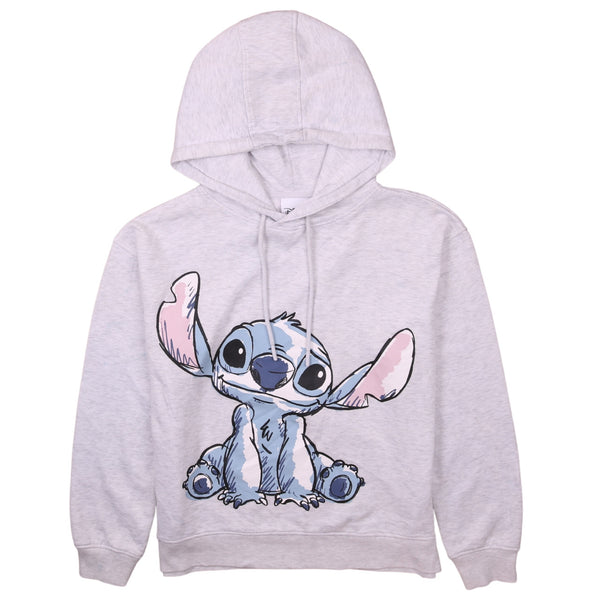 Vintage 90's Disney Lilo & Stitch White Pullover Hoodie Women's Small