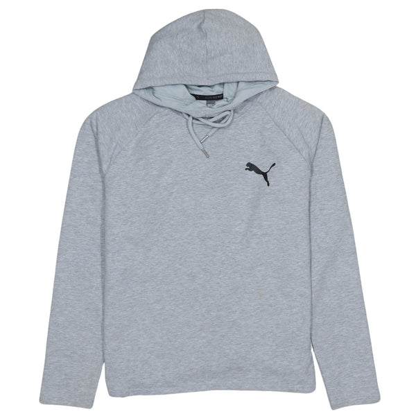 Puma 90's Loungwear Pullover Hoodie Large Grey