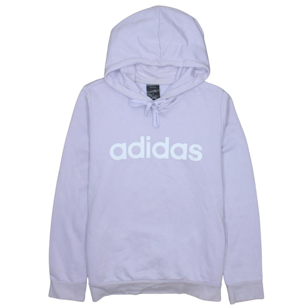 Adidas 90's Spellout Pullover Hoodie Medium Purple