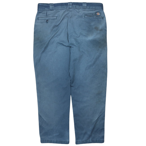 Dickies 90's Straight Leg Baggy Trousers / Pants 40 Blue