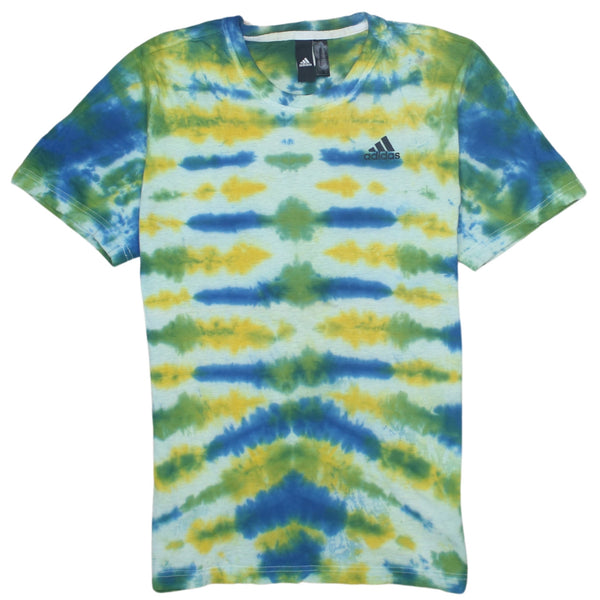 Adidas 90's Short Sleeves Crew Neck T Shirt Small  Green