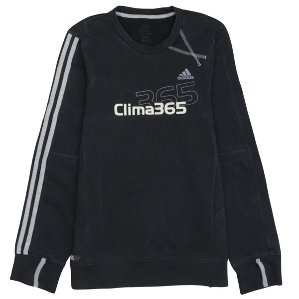 Adidas 90's Clima365 Crew Neck Sweatshirt XSmall  Black