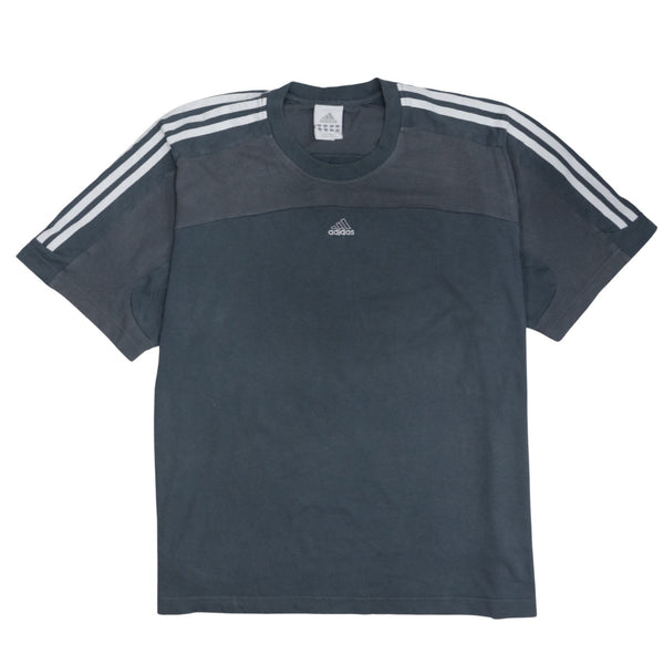 Adidas 90's Short Sleeves Crew Neck T Shirt XXLarge (2XL) Black