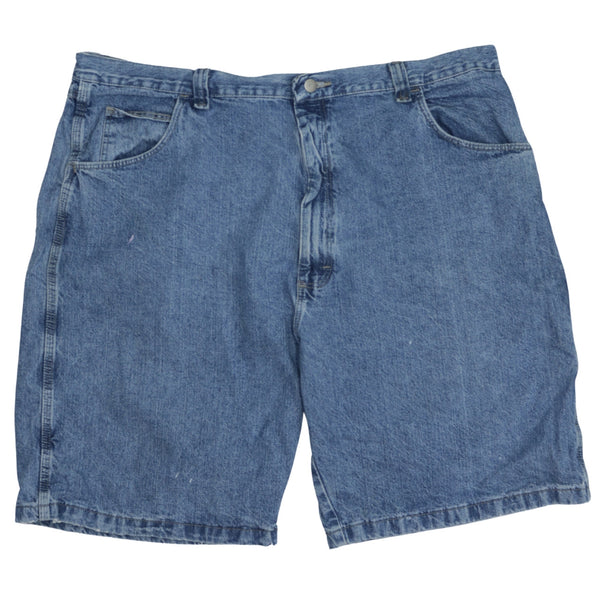 Vintage Wrangler 90s Blue Baggy Chino Shorts Size 42
