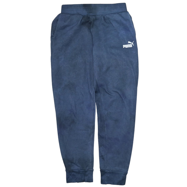 Puma 90's Blue Joggers Sweatpants XSmall Vintage Men's Cotton Casual