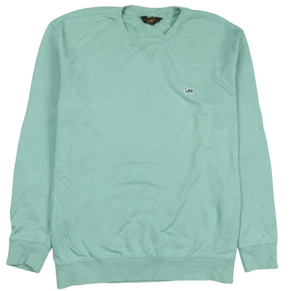 Lee 90's Heavyweight Crew Neck Sweatshirt Large Green