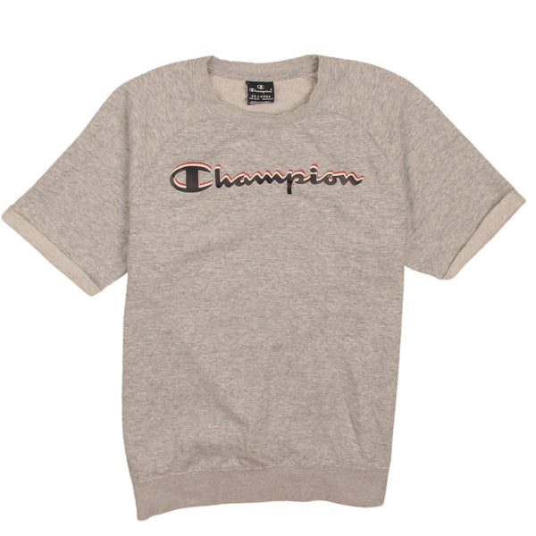 Vintage 90's Champion Grey Spellout T-Shirt XXLarge 2XL