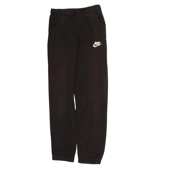 Nike 90's Black Swoosh Elasticated Joggers Sweatpants Women's Large