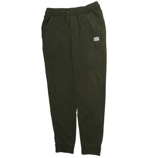 Vintage 90's Active Green Joggers, Medium Men's Sweatpants, Retro Casual