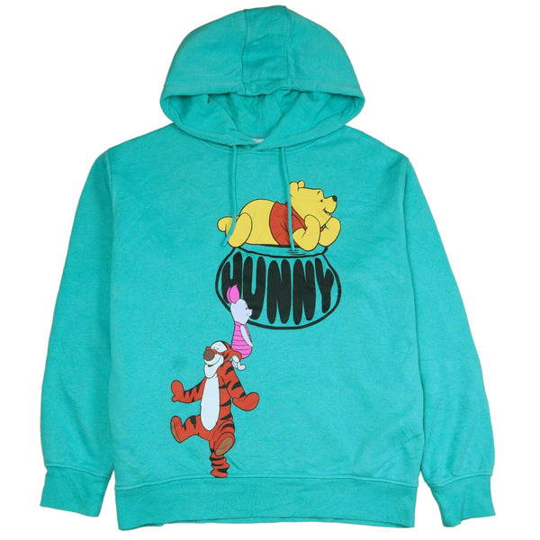 Disney 90's Vintage Green Winnie The Pooh Hoodie, Women's Small