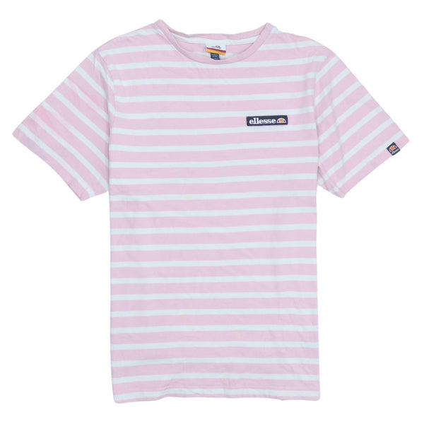 Vintage Ellesse 90's Pink Crew Neck T-Shirt | Size XL | Short Sleeves