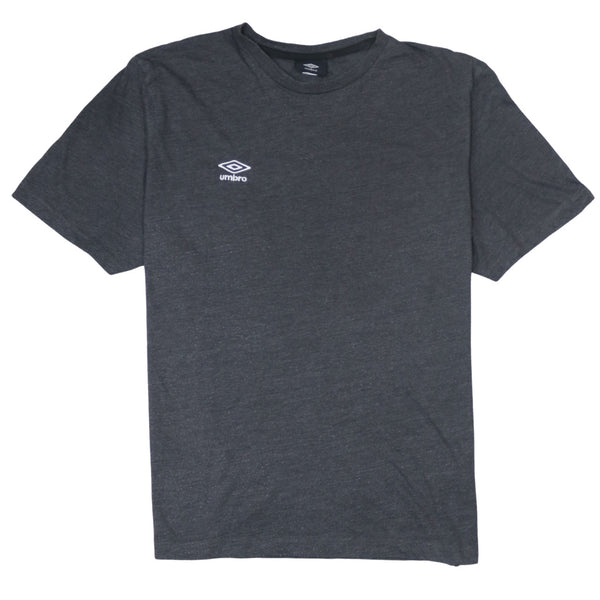 Umbro 90's Short Sleeves Crew Neck T Shirt XLarge Grey