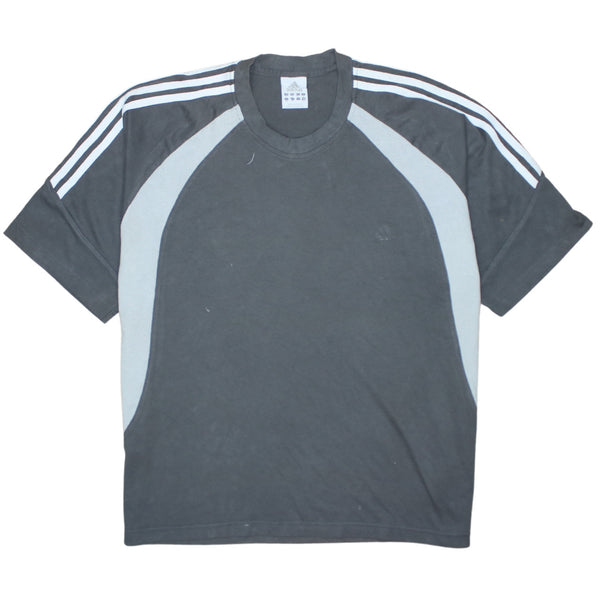 Adidas 90's Short Sleeves Crew Neck T Shirt XXLarge (2XL) Grey