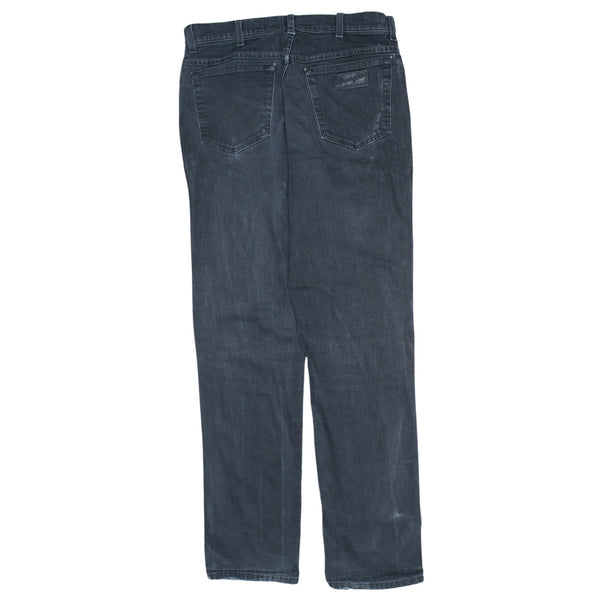 Wrangler 90's Black Cotton Trousers / Pants Men's Size 34