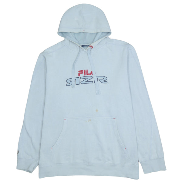 Fila 90's Spellout Pullover Hoodie XXLarge (2XL) Grey